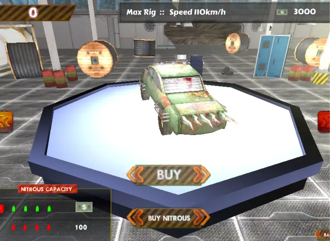 Racing Armageddon: Zombie Uprising iPad  スクリーンショット