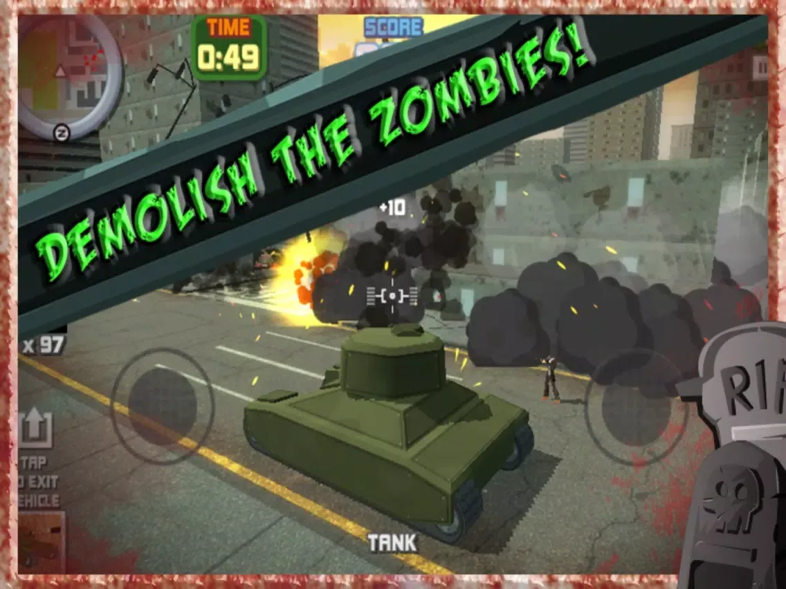 Zombie Killer : Survival in the Legendary City of the Undead Gang iPad  स्क्रीनशॉट