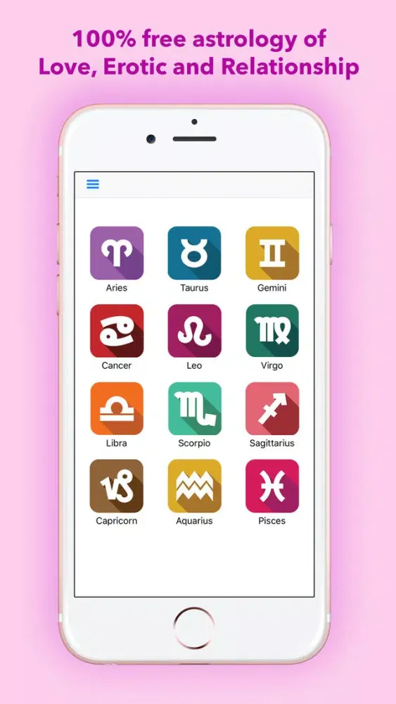Capturas de tela do Love Horoscope 2019