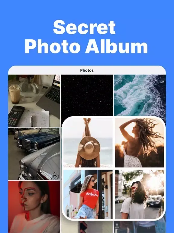 Hidden Safe－Secret Photo Vault iPad  سکرین شاٹس