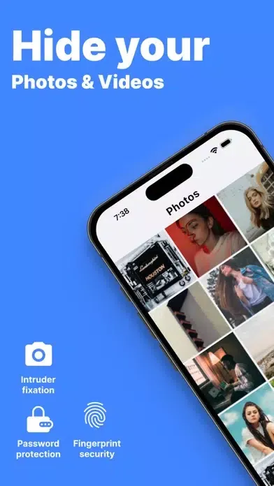 Hidden Safe－Secret Photo Vault سکرین شاٹس