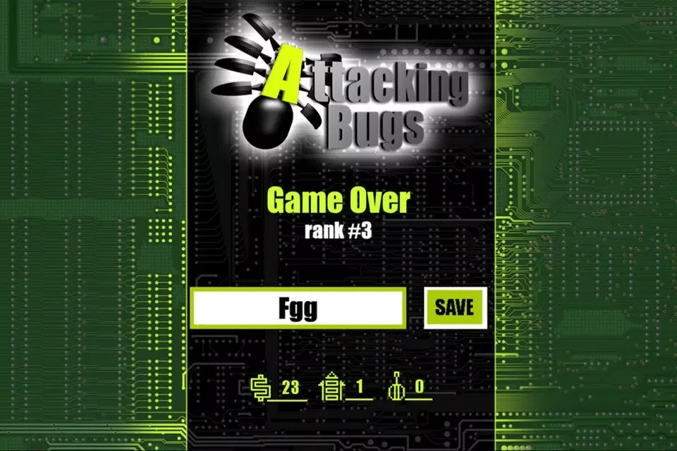 Attacking Bugs Ekran Görüntüleri