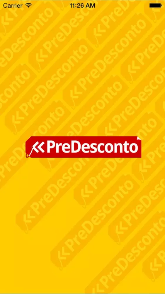 Capturas de tela do PreDesconto