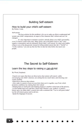 Parenting Skill Guide Screenshots