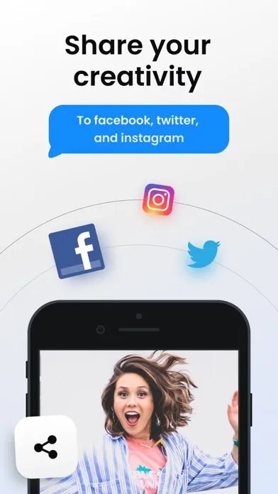 Capturas de tela do Speech Bubble: Photo Captions