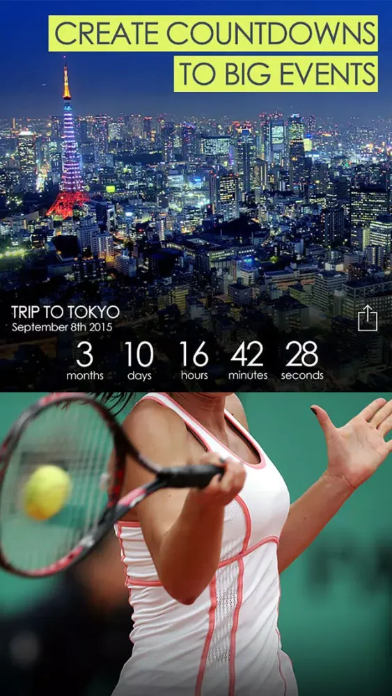 Countdown to Events and Share Timer Countdowns with 3, 2, 1 for Instagram スクリーンショット