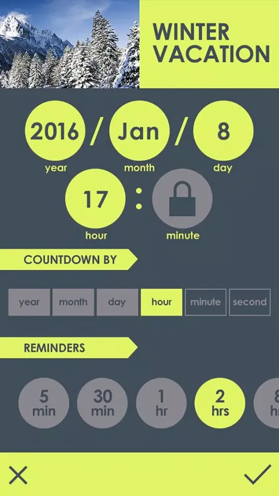 Countdown to Events and Share Timer Countdowns with 3, 2, 1 for Instagram スクリーンショット