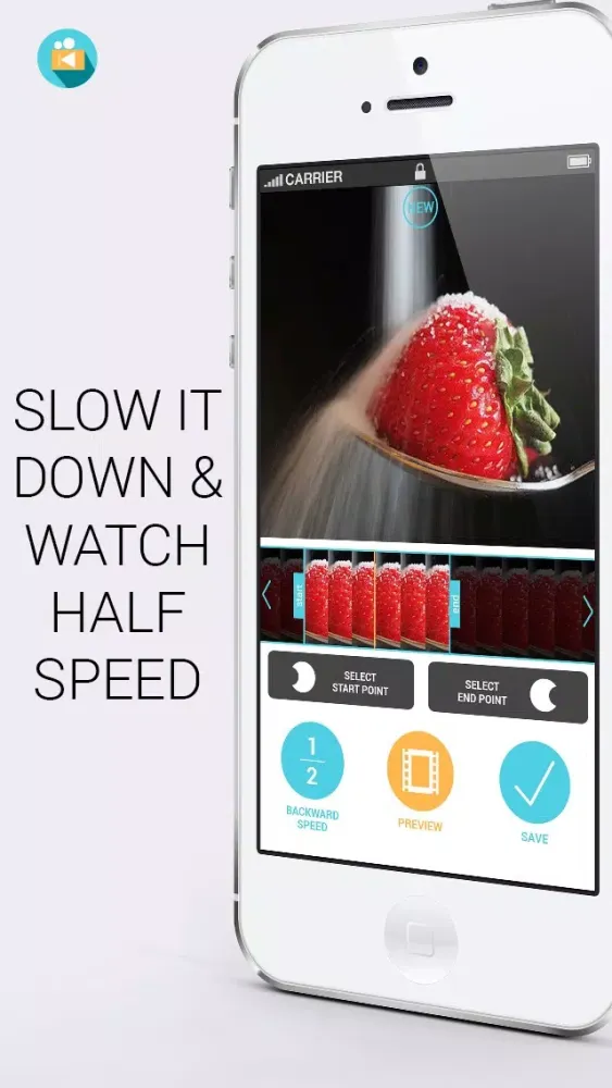 Скриншоты Backward Video - Reverse movie clips with slo-mo rewind editing for Vine and Instagram