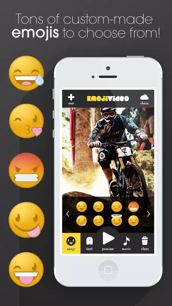 Screenshot di EmojiVideo: Add Emojis to Vids