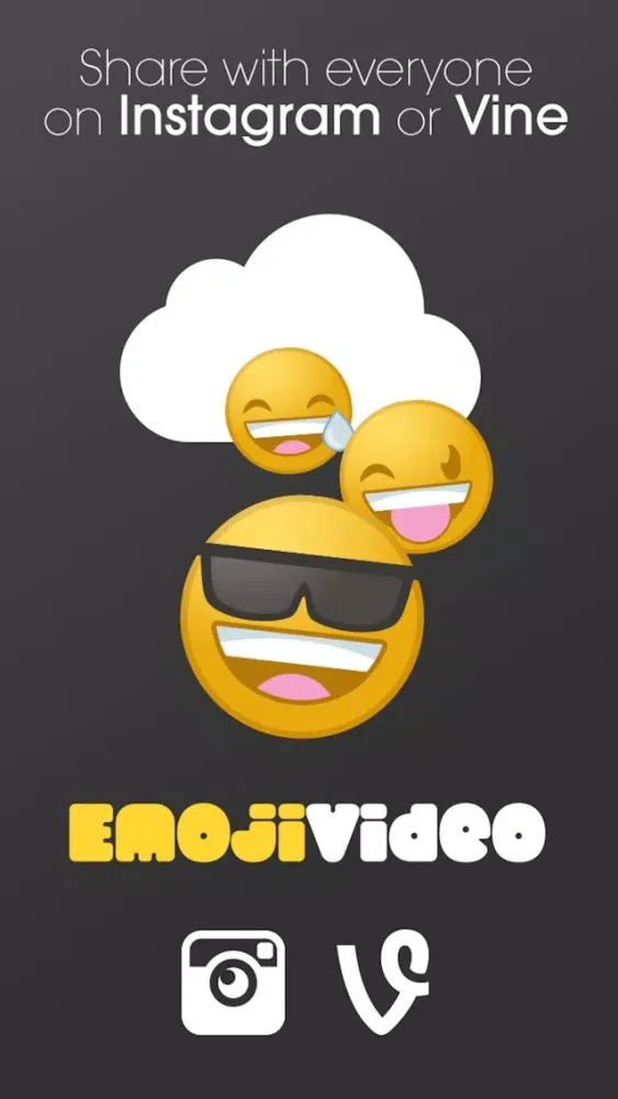 Screenshot di EmojiVideo: Add Emojis to Vids