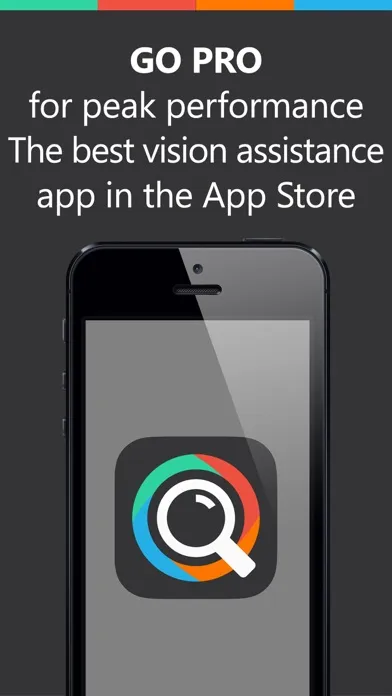 Captures d'écran de Magnifying Glass Reader with Light for iPhone