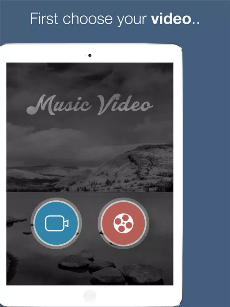 Ảnh chụp màn hình của MusicVideo: Add Songs to Video iPad 