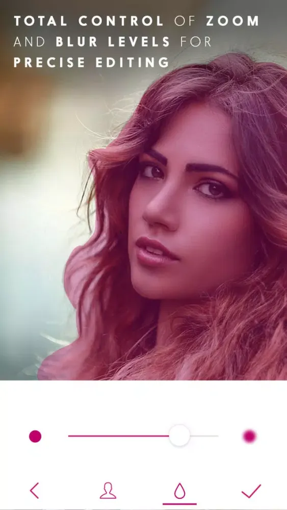 Capturas de tela do Portrait+ Shallow Depth of Field Mode Photo Editor