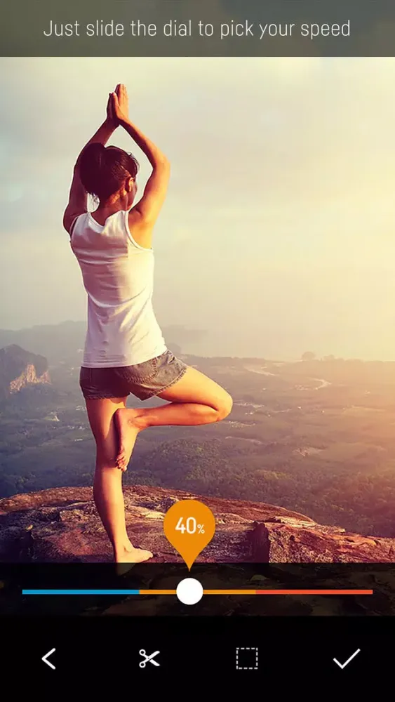 Captures d'écran de Slo Mo Pro: Adjust Video Speed