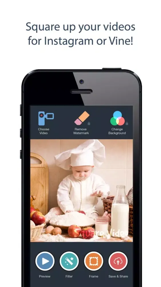 Captures d'écran de Square Video + Crop Resize Fit Zoom & Rotate Vids