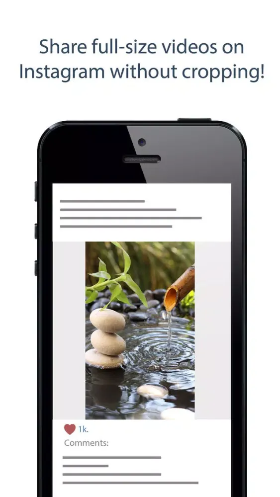 Captures d'écran de Square Video + Crop Resize Fit Zoom & Rotate Vids