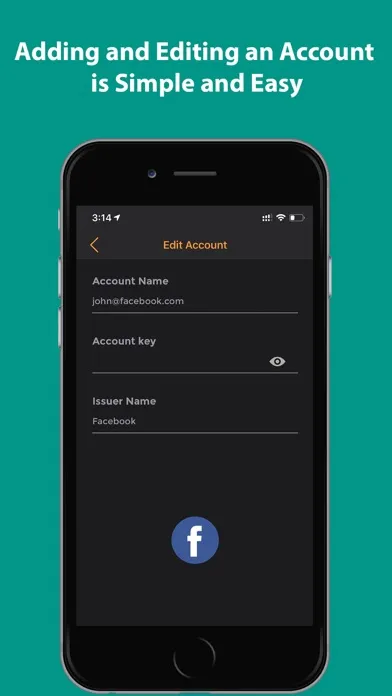 TOTP Authenticator – Fast 2FA Screenshots