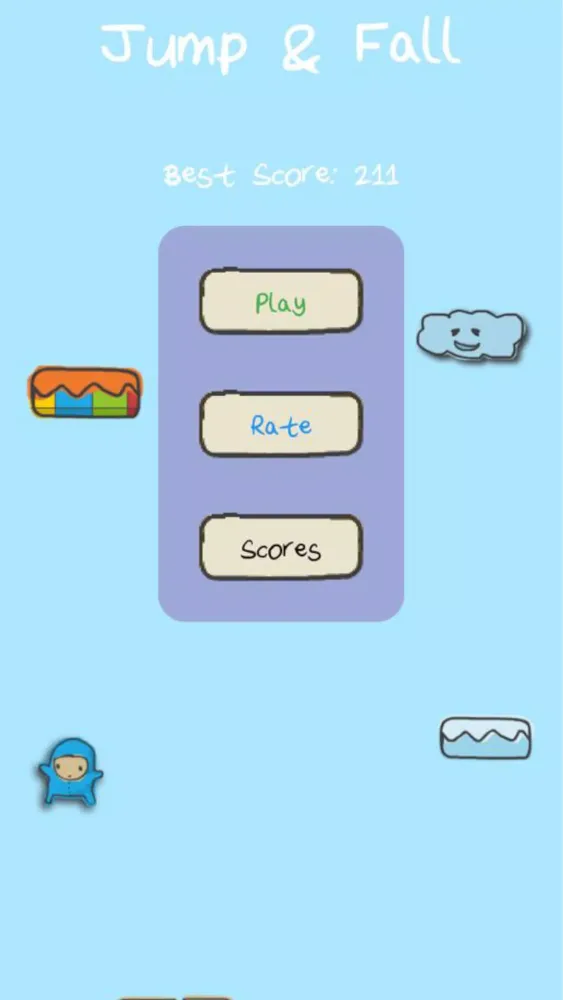 Ảnh chụp màn hình của Jump And Fall - Game