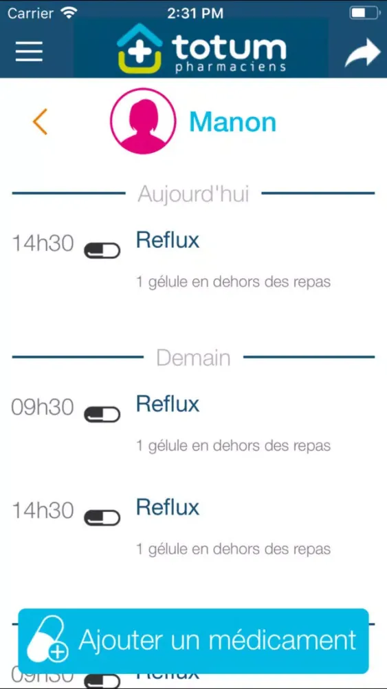 totum'rappel Screenshots