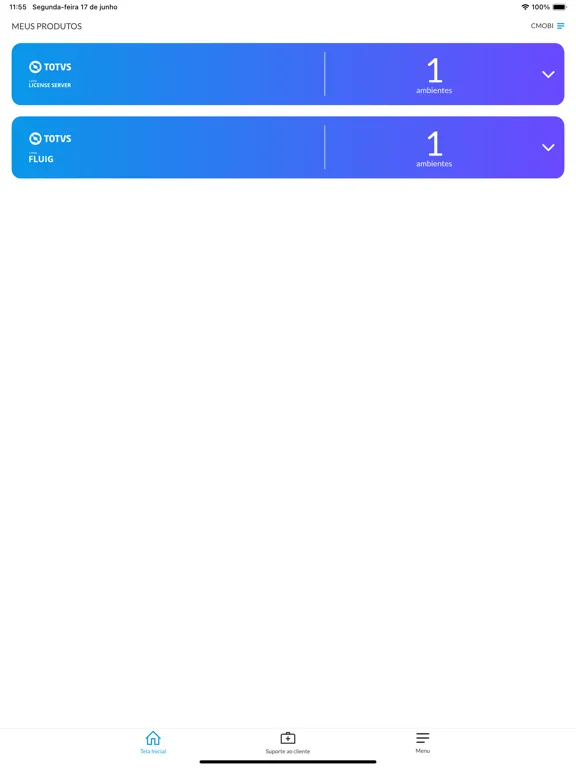 Ảnh chụp màn hình của T-Cloud iPad 