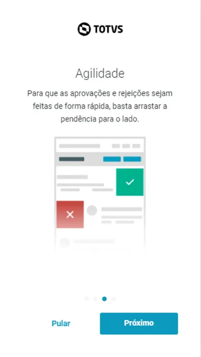 Zrzuty ekranu Minhas Pendências de Aprovação