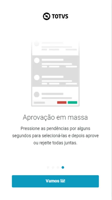 Zrzuty ekranu Minhas Pendências de Aprovação