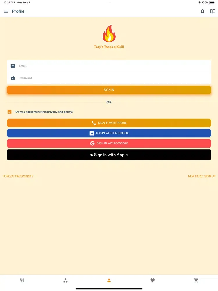 تصاویر Toty's Tacos al Grill iPad 