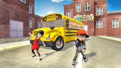 Crazy School Bus Transport Sim Screenshots
