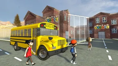 Crazy School Bus Transport Sim Screenshots