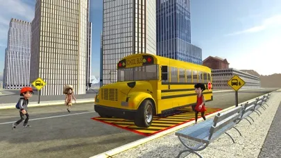 Crazy School Bus Transport Sim Screenshots