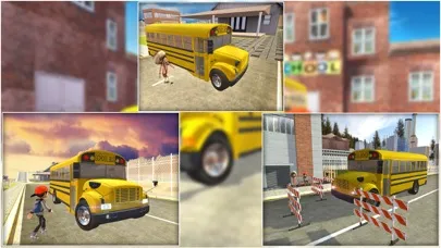 Crazy School Bus Transport Sim Screenshots