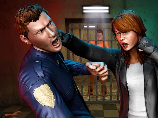 Capturas de pantalla de Crazy mom Prison Escape iPad 