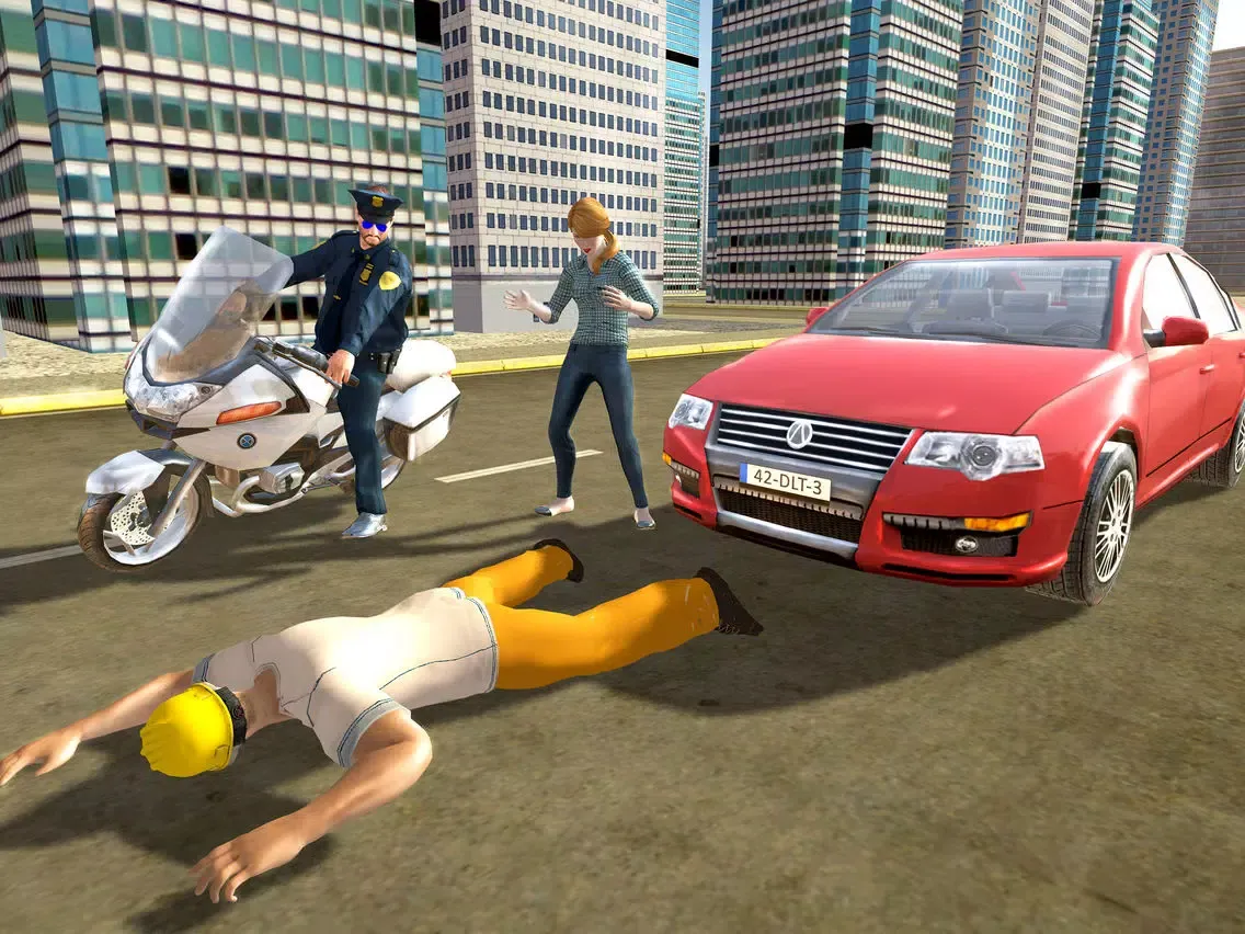 Flying Police Bike Rider 2016 - Ride & Fly Motorcyle in the City To be a Best Traffic police iPad  Screenshots