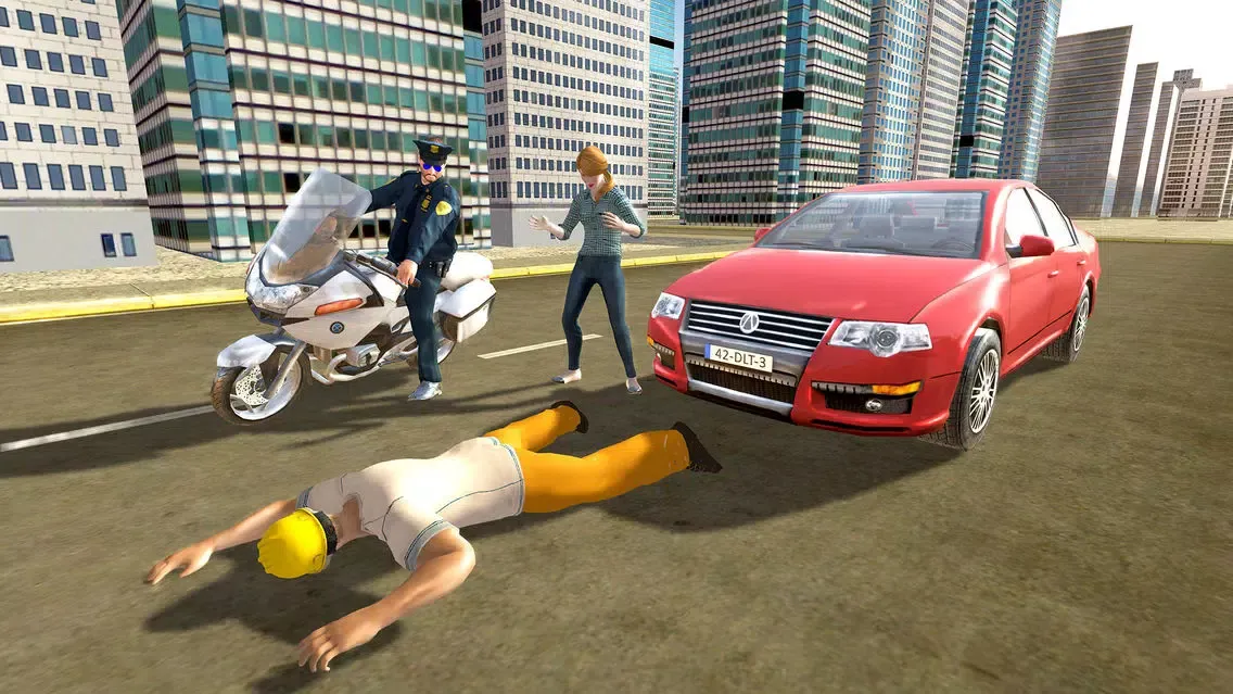 Flying Police Bike Rider 2016 - Ride & Fly Motorcyle in the City To be a Best Traffic police Screenshots