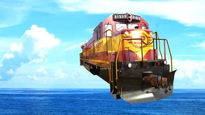 تصاویر Tourist Flying Train Simulator