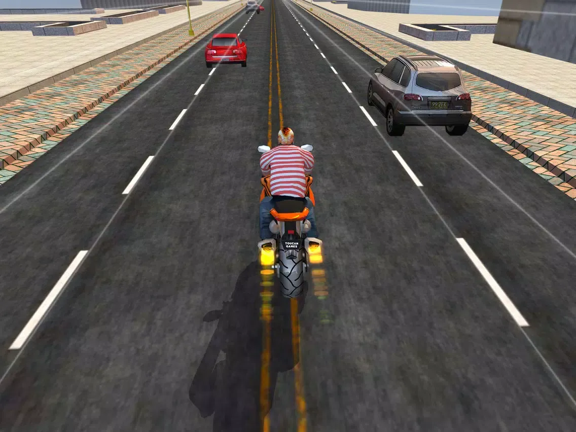 Highway Traffic Bike Escape 3D - Be a Bike Racer In This Motorcycle Game For FREE iPad  Screenshots