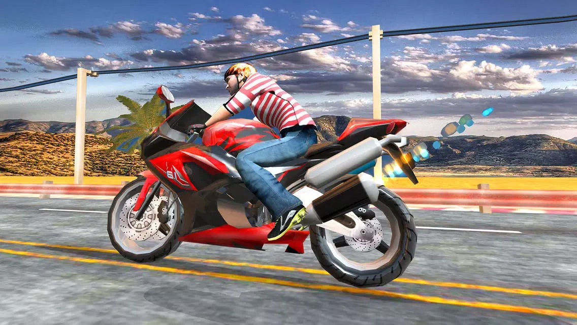 Highway Traffic Bike Escape 3D - Be a Bike Racer In This Motorcycle Game For FREE Screenshots