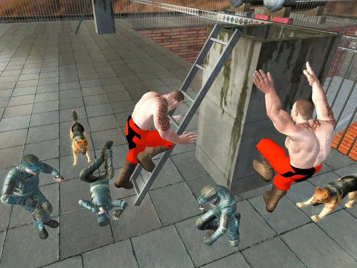 Prison Escape Crime Police Dog - Real Fighting Jail Break Game iPad 应用截图