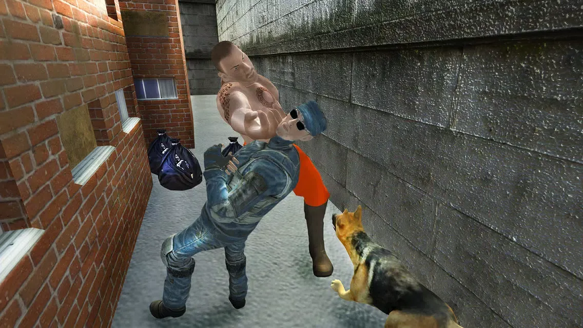 Prison Escape Crime Police Dog - Real Fighting Jail Break Game应用截图