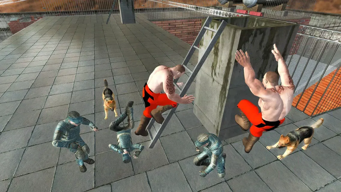 Prison Escape Crime Police Dog - Real Fighting Jail Break Game应用截图