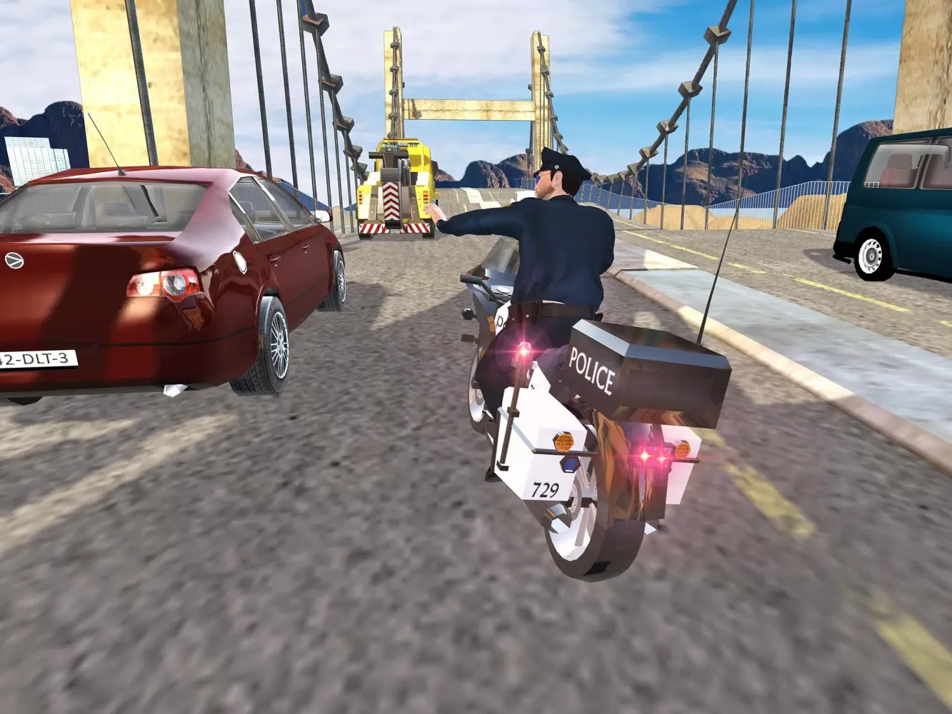 US Police Bike Chase Game应用截图