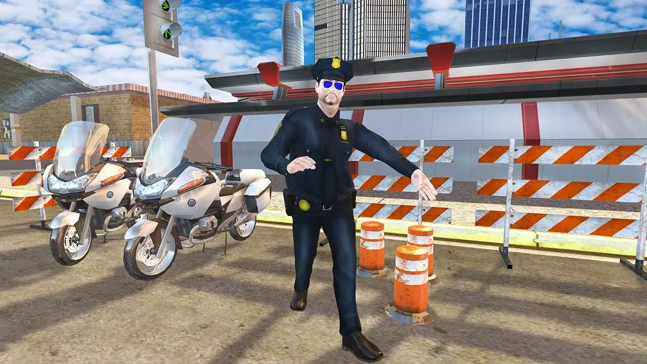 US Police Bike Chase Game应用截图