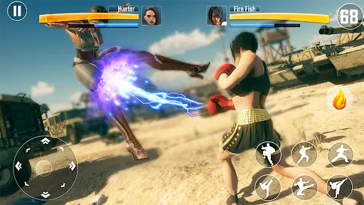 Kung Fu Fighting Karate Games سکرین شاٹس