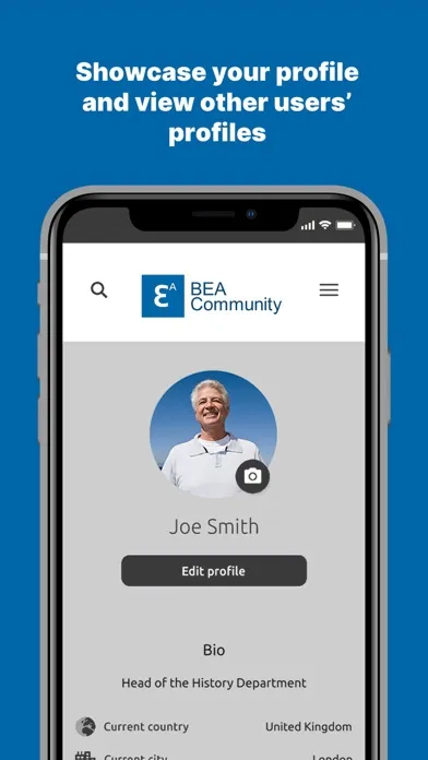 Screenshot di BEA Community