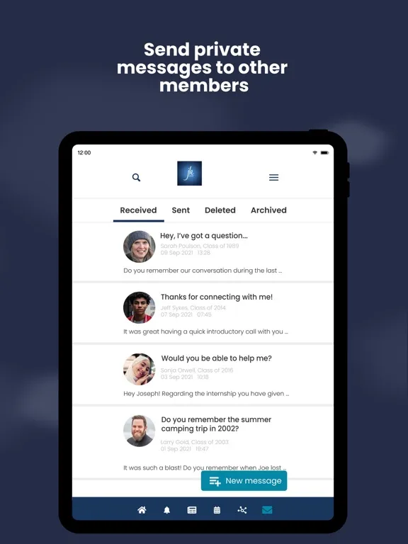 Captures d'écran de Jewish Learning Exchange iPad