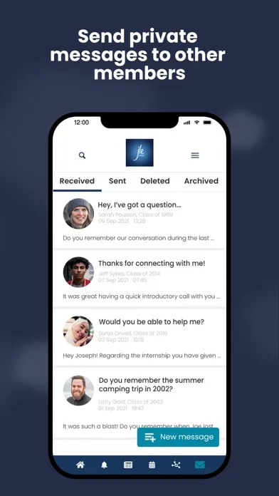 Captures d'écran de Jewish Learning Exchange