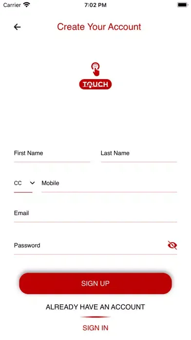 Ảnh chụp màn hình của GoTouch International