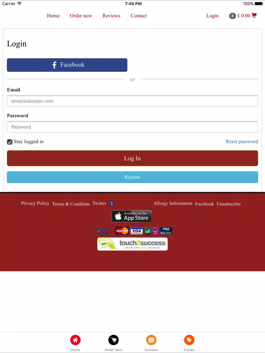 Burslem Spice iPad  سکرین شاٹس