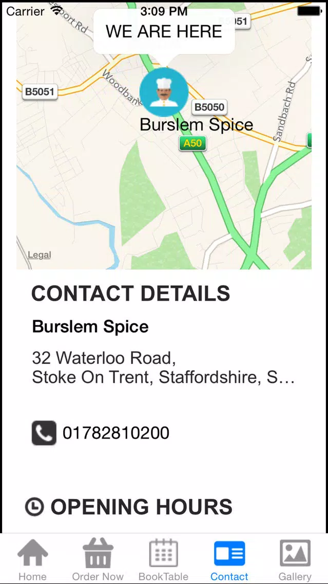 Burslem Spice سکرین شاٹس