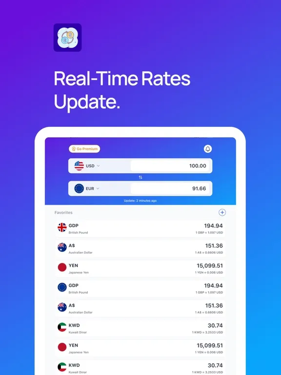 صور Currency: Fast, Accurate iPad 